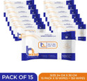 Bmedo Body Cleansing Wet Bed Bath Wipes for Adults(10x15=150 Wipes)