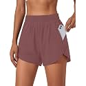 BMJL Women39s Athletic Shorts Running Workout Shorts