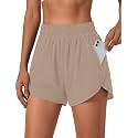 BMJL Women39s Athletic Shorts Running Workout Shorts