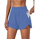 BMJL Women39s Athletic Shorts Running Workout Shorts