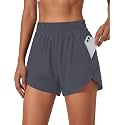 BMJL Women39s Athletic Shorts Running Workout Shorts
