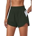 BMJL Women39s Athletic Shorts Running Workout Shorts
