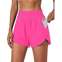 BMJL Women39s Athletic Shorts Running Workout Shorts