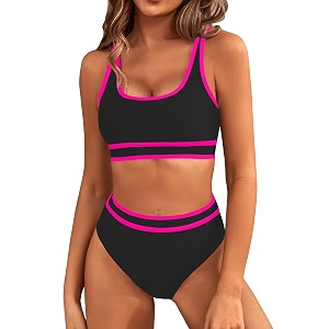 BMJL Womens Sexy Detachable Padded Cutout Push