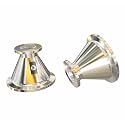 bmotiontech conical reducer with ISO-KF Flange KF16 KF25 KF40 KF50 (KF40 to KF16 reducer, Pack of 2pcs)