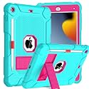 BMOUO Case for iPad 9th 8th 7th Generation (10.2”, 2021/2020/2019), Teal