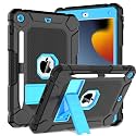BMOUO Case for iPad 9th 8th 7th Generation (10.2 inch, 2021/2020/2019)