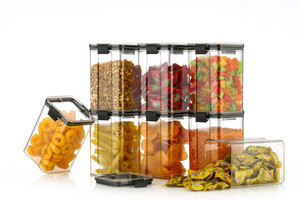 bmv plastic grocery container  - 1100 ml