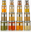 BMV Plastic Grocery Container  - 1200 ml, 650 ml, 350 ml, 250 ml