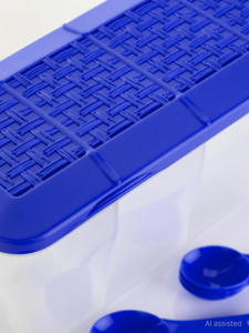 bmv plastic grocery container  - 1800 ml