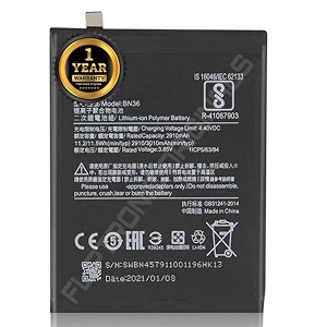bn36 battery for redmi a2  bn-36  6x  m1804d2sg  m1804d battery with 1 year warranty a257