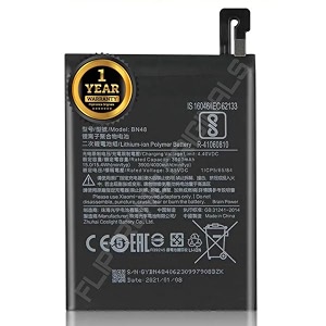 bn48 battery for xiaomi redmi note 6 pronote 6 pro  m1806e7tg  m1806e7th  m1806e7ti battery with 1 year warranty a024