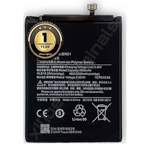 bn51 battery for redmi 8 mi 8a dualmi 8a mzb9072in  mzb07r7in  mzb8254inbattery with 1 year warranty uu174