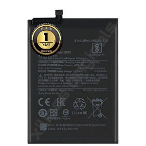 bn53 battery for redmi mi note 9 pro battery with 1 year warranty q162