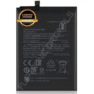 bn53 battery for redmi note 9 pro m2003j6b2g battery with 6 month warranty f45
