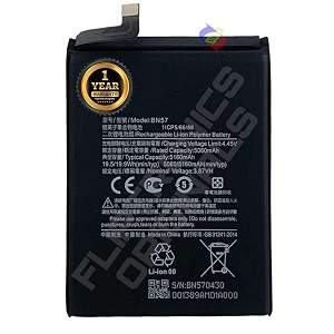 bn57 battery for poco x3 pro mzb08t8in m2102j20sg m2102j20si battery with 1 year warrantyf223