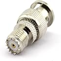BNC Male to Mini UHF Female Adapter