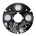 BNF 850nm IR Infrared 3 LED Board Module for Color IR Night Vision Surveillance Dome Security Camera High Definititon