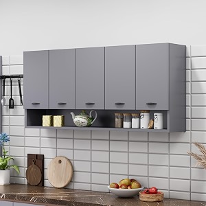 Bniture Engineered Wood Wall-Mount Kitchen Cabinet