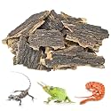 BNOSDM Cork Bark for Reptiles 1.5 LB Bulk Natural Cork Flats for Terrarium