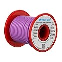 BNTECHGO 16 Gauge Silicone wire spool 50 ft Purple Flexible 16 AWG Stranded Tinned Copper Wire