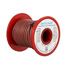 BNTECHGO 16 Gauge Silicone wire spool 50 ft Brown Flexible 16 AWG Stranded Tinned Copper Wire