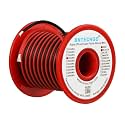 BNTECHGO 18 Gauge Silicone wire spool red and black each 25ft Flexible 18 AWG Stranded Copper Wire
