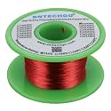 BNTECHGO 32 AWG Magnet Wire 4 oz Red Enameled Copper Wire 0.0078"(0.20mm)