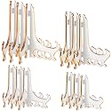 Boao 12 Pcs Ceiling Fan Pull Chain Extender Light Ornament, White Gold