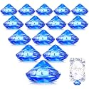 Boao 24 Pack Diamond Place Card Holders, Dark Blue