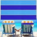 Boao 4 Pack Beach Towel Bands for Chair, Elastic Strap,Bright Style
