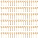 Boao 500 Pcs Small Wooden Spoons, 3.5'' L Mini Spoon for Honey, Sugar, Salt
