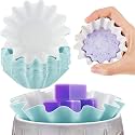 Boao Reusable Wax Melt Liner, Blue, 50 Pieces