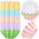 Boao Reusable Wax Melt Liner, Pink, Blue, Green, Yellow, Purple, 150 Pieces