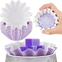 Boao Reusable Wax Melt Liner, Purple, 50 Pieces