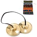 Boao Tingsha Meditation Bell with Bag,Smooth Embossed