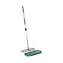 Boardwalk MFKIT Microfiber Mopping Kit, 18" Mop Head, 35-60" Handle, Blue/Green/Gray