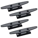 Boat Cleat Open Base Boat Cleat 4/5/6/8 inch Dock Cleat 316 Stainless Steel Boat Marine Grade, Rope Cleat for Boat Docks Decks Nautical Kayak Yacht