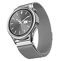 boAt Enigma Daze Women's Luxury Smart Watch w/ 1.3”(3.3cm) Luminous Display, Emergency SOS Live Location Sharing, Functional Crown, Watch Face Studio, QR Tray, BT Calling, HR &amp; SpO2 (Metallic Silver)