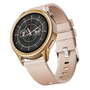 boat enigma daze women39s luxury smart watch w 1333cm luminous display emergency sos live location sharing functional crown watch face studio qr tray bt calling hr amp spo2 cherry blossom