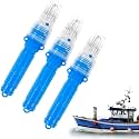 Boat Flares, 2026 New LED Boat Flares Coast Guard Approved Marine, Upgraded Boats Safety Kit, Waterproof Emergency Signals for Fishing Nets, Buoys and Boats (Blue, 3PCS)