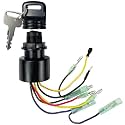 Boat Ignition Switch with Keys 87-17009A5 87-17009A2 for Mer-cury Mari-ner