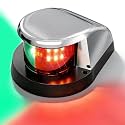 Boat Light, Lights for Boat, Navigation Lights, Red Green LED 12V 1 Pack