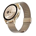 boAt Lunar Discovery Pro, 1.39" Display, Premium Metal Build, Round Dial, Emergency SOS, Functional Crown, Multiple Sports Modes, HR,SpO2 &amp; Sleep Tracking, Smart Watch for Men &amp; Women (Rose Gold)