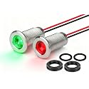 Boat Navigation Lights, Marine Boat Nav Lights, Red and Green Bow Lighting, Night Fishing Lights, Deck Lights, IP68 Waterproof LED Lighting for Pontoon Bas Dinghy Jon
