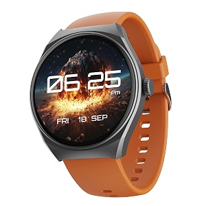 boat lunar comet w 13934 35 cm hd display advanced bluetooth calling functional crown multiple sports mode100 watch faces hr amp spo2 monitoringip67 smart watch for men amp womenroyal orange