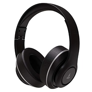 boat rockerz 560 wireless bluetooth over the ear headphone with mic active black