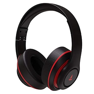 boat rockerz 560 wireless bluetooth over the ear headphone with mic furious red