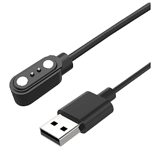 smart watch charger original 2 pin usb fast charger magnetic charging cablestormxtendxtend proxplorerwave connectwave beatwave fitwave style smartwatches cable only
