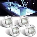 Boaton LED Night Fishing Lights - Courtesy, Deck, Navigation Lights for Boats (White)